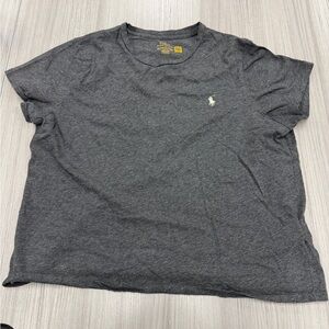 Women’s Polo by Ralph Lauren Gray Short Sleeve Tee